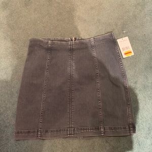 Free People Denim Skirt Size 8 NWT!!!